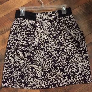 Gap elastic waist mini skirt with pockets